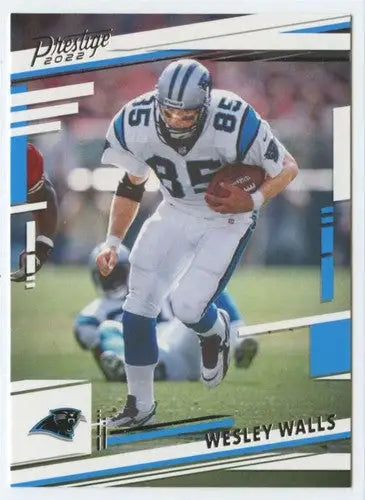 2022 Panini Prestige #47 Wesley Walls NM-MT Panthers ID:48409 - Football Card Single