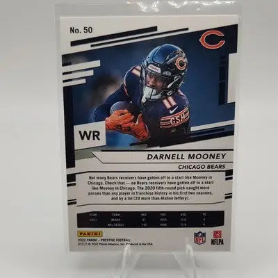 2022 Panini Prestige - Darnell Mooney #50 Xtra Points Diamond - Football Card Single
