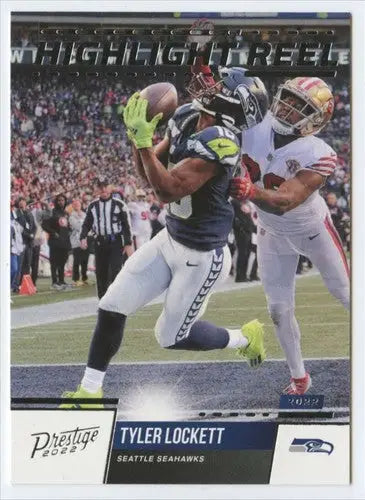 2022 Panini Prestige Highlight Reel #HR-17 Tyler Lockett NM-MT Seahawks ID:48372 - Football Card Single