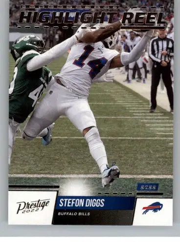 2022 Panini Prestige Highlight Reel #HR-4 Stefon Diggs NM-MT Bills ID:47154 - Football Card Single