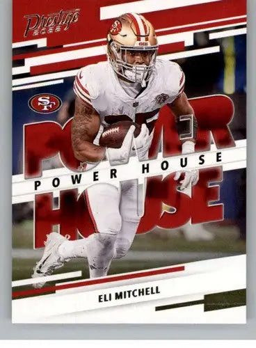 2022 Panini Prestige Power House #PH-8 Eli Mitchell NM-MT 49ers ID:52155 - Football Card Single
