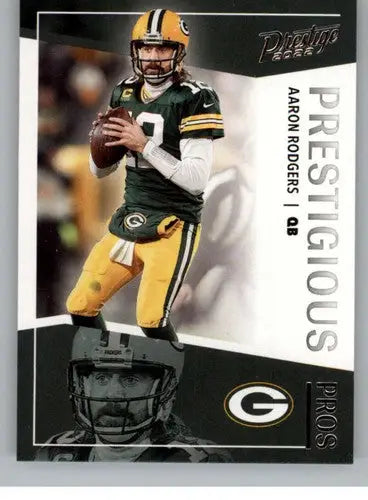 2022 Panini Prestige Prestigious Pros #PP-1 Aaron Rodgers NM-MT Packers ID:47155 - Football Card Single