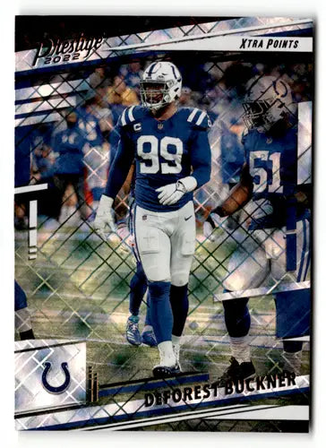 2022 Panini Prestige Xtra Points Diamond #129 DeForest Buckner NM-MT Co ID:48381 - Football Card Single