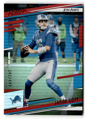 2022 Panini Prestige Xtra Points Red #95 Jared Goff NM-MT 341/449 Lions ID:48358 - Football Card Single