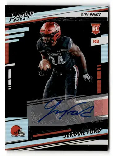 2022 Panini Prestige Xtra Points Signatures Premium #374 Jerome Ford NM ID:48355 - Football Card Single