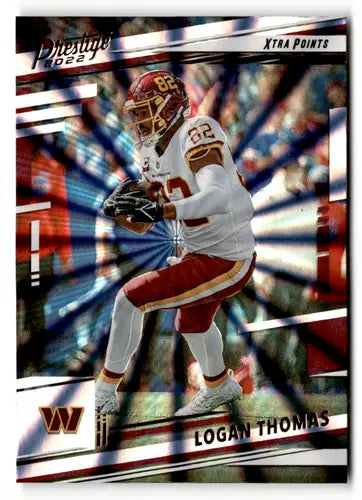 2022 Panini Prestige Xtra Points Sunburst #296 Logan Thomas NM-MT Comma ID:52154 - Football Card Single