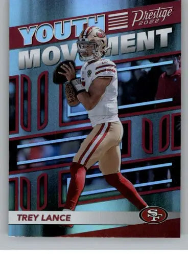 2022 Panini Prestige Youth Movement #YM-9 Trey Lance NM-MT 49ers ID:52158 - Football Card Single