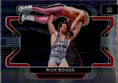 Original gloss Panini Prizm Rick Boogs wrestling card 2022 NM-MT ID 42406
