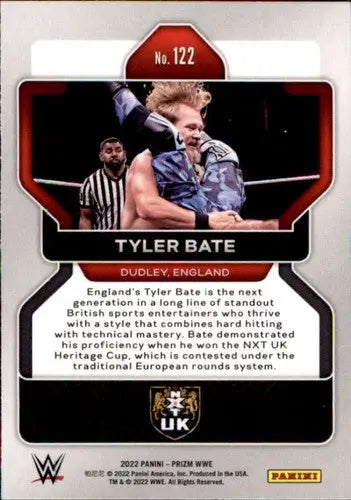 2022 Panini Prizm #122 Tyler Bate NM-MT ID:42401 - Wrestling Card Single