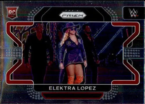 Elektra Lopez wrestling card from Panini Prizm 2022 with original gloss NM-MT