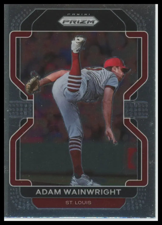 2022 Panini Prizm Adam Wainwright 26 St. Louis Cardinals NM - Baseball Card Single