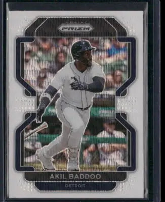 2022 Panini Prizm Akil Baddoo #121 White Wave Baseball - Baseball Card Single