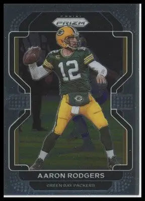 2022 Panini Prizm Base Aaron Rodgers Green Bay Packers 103 - Football Card Single