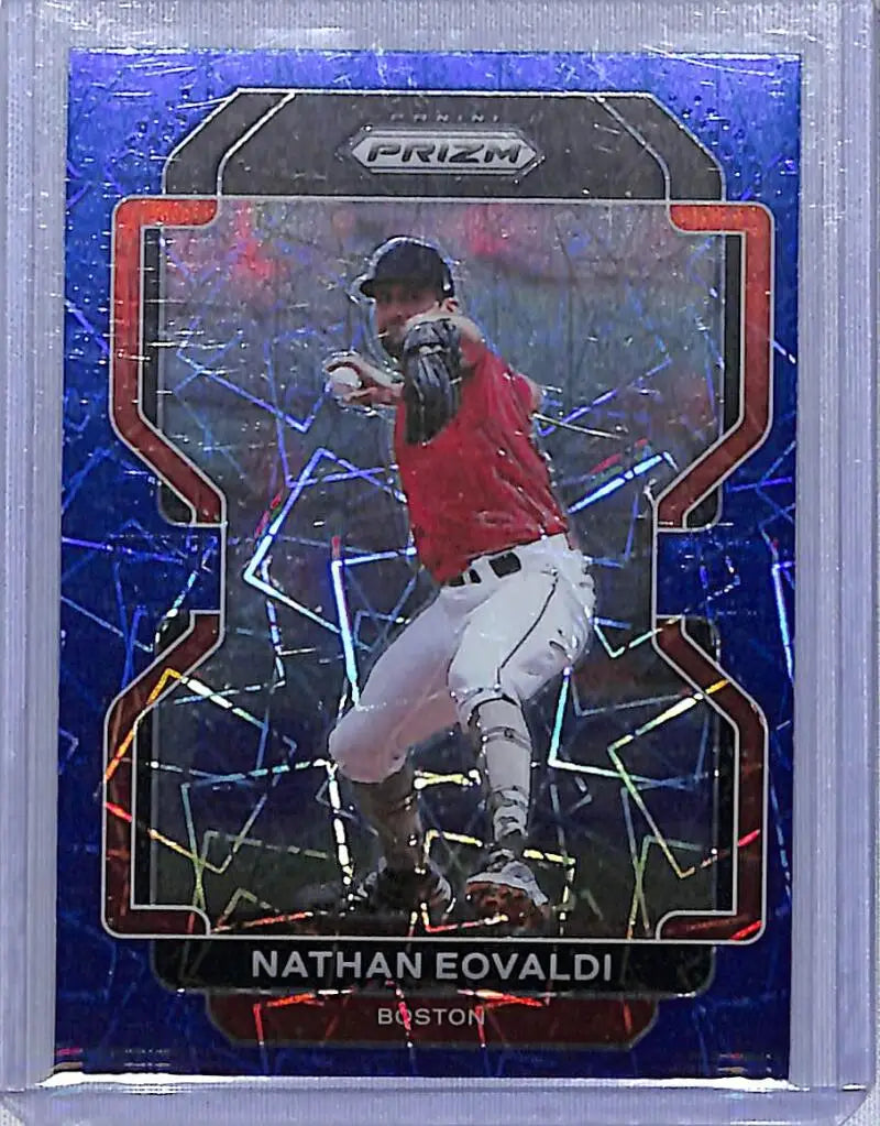 2022 Panini Prizm Blue #45 Nathan Eovaldi NM-MT Boston Red Sox - Baseball Card Single