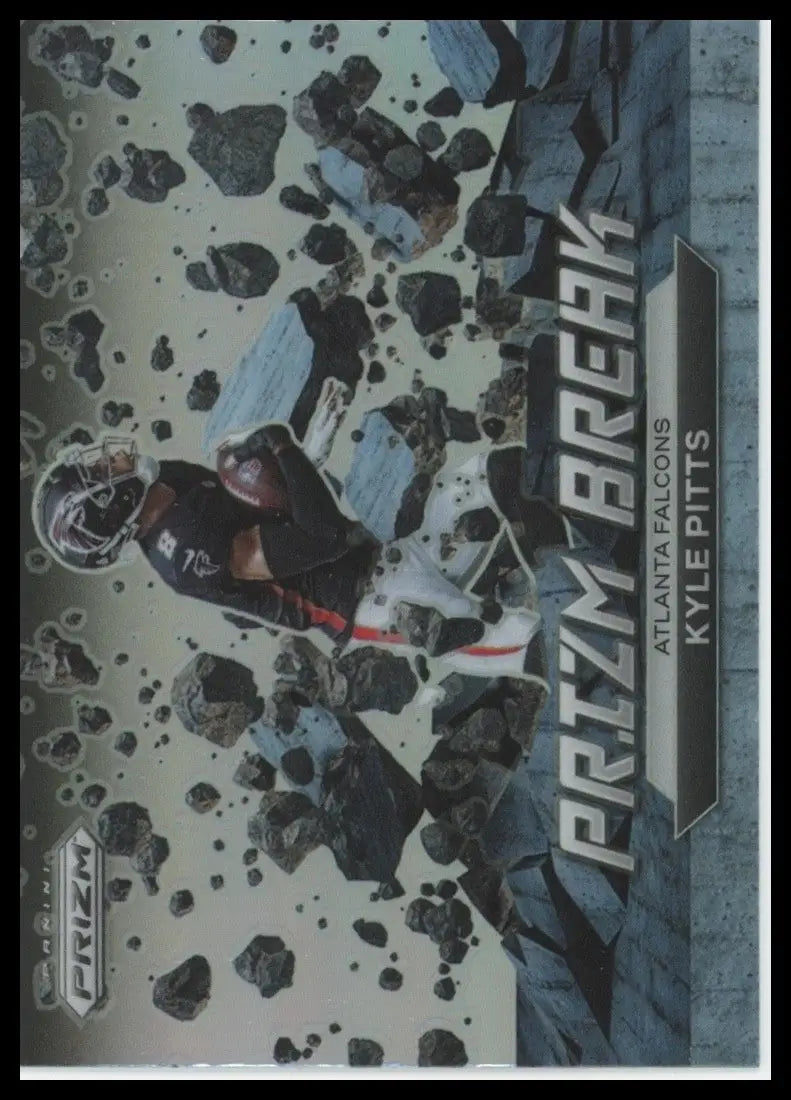 2022 Panini Prizm - Prizm Break Kyle Pitts #PB-4 Silver Prizm - Football Card Single