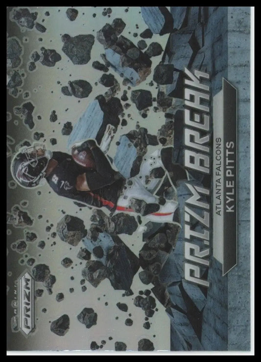 2022 Panini Prizm - Prizm Break Kyle Pitts #PB-4 Silver Prizm - Football Card Single