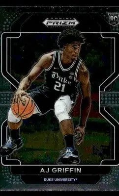 2022 Panini Prizm Draft Picks #56 AJ Griffin - Basketball Card Single