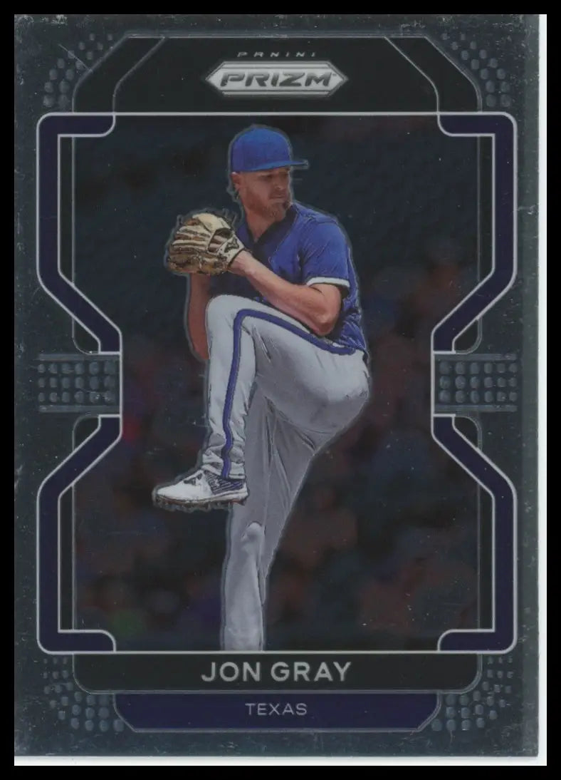 2022 Panini Prizm Jon Gray 146 Texas Rangers NM - Baseball Card Single