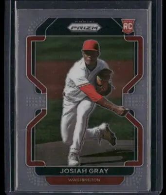 2022 Panini Prizm Josiah Gray #84 Baseball - Baseball Card Single