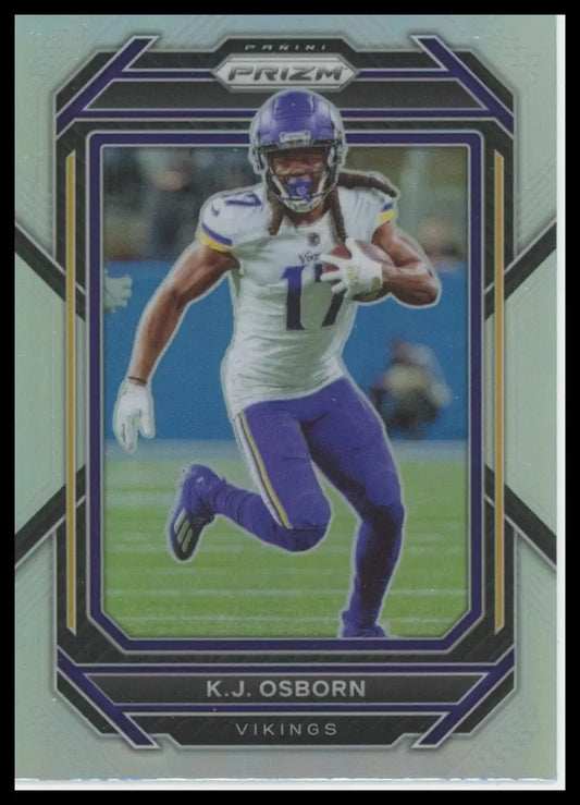 2022 Panini Prizm - K.J. Osborn #191 Silver Prizm - Football Card Single