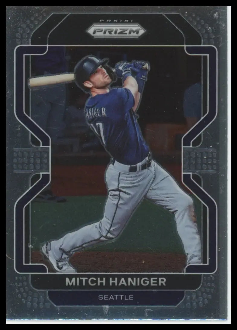 2022 Panini Prizm Mitch Haniger 65 Seattle Mariners NM - Baseball Card Single