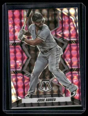 2022 Panini Prizm Mosaic Jose Abreu #116 Pink Baseball - Baseball Card Single