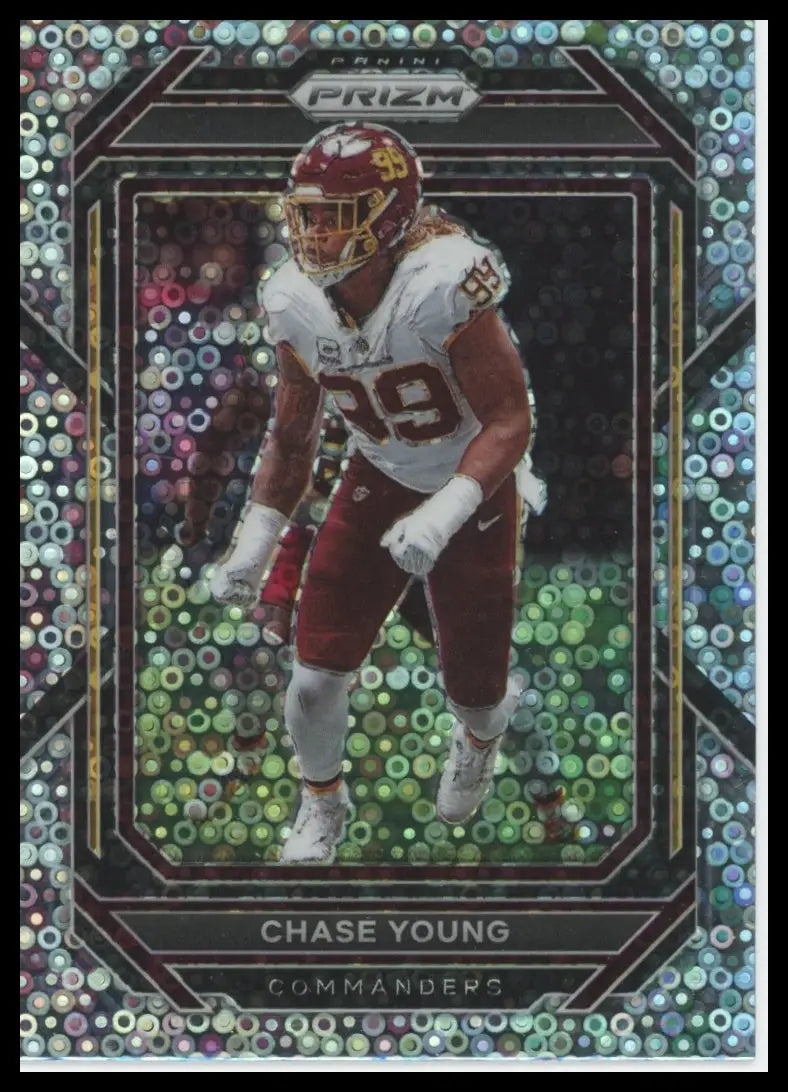 2022 Panini Prizm - No Huddle Chase Young 298 Washington Commanders - Football Card Single