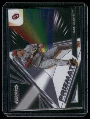 2022 Panini Prizm Prizmatic Jake Bennett #PZ-JB Baseball - Baseball Card Single