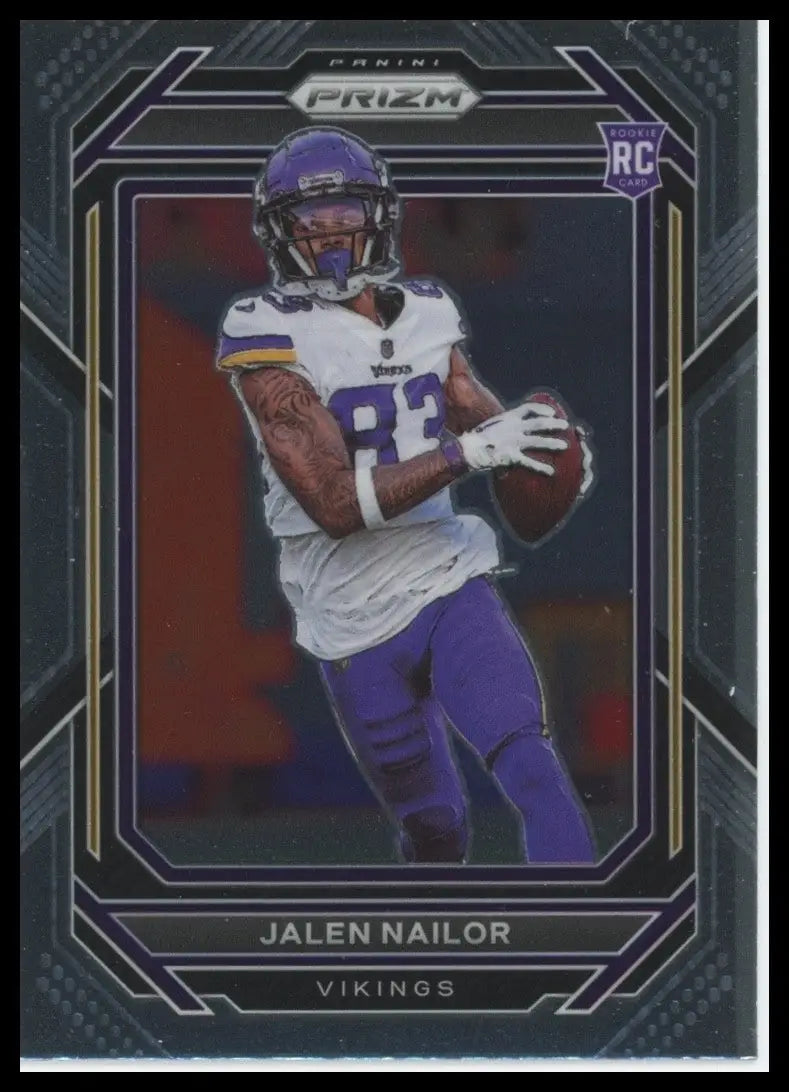 2022 Panini Prizm - Rookies Jalen Nailor #358 (RC) - Football Card Single