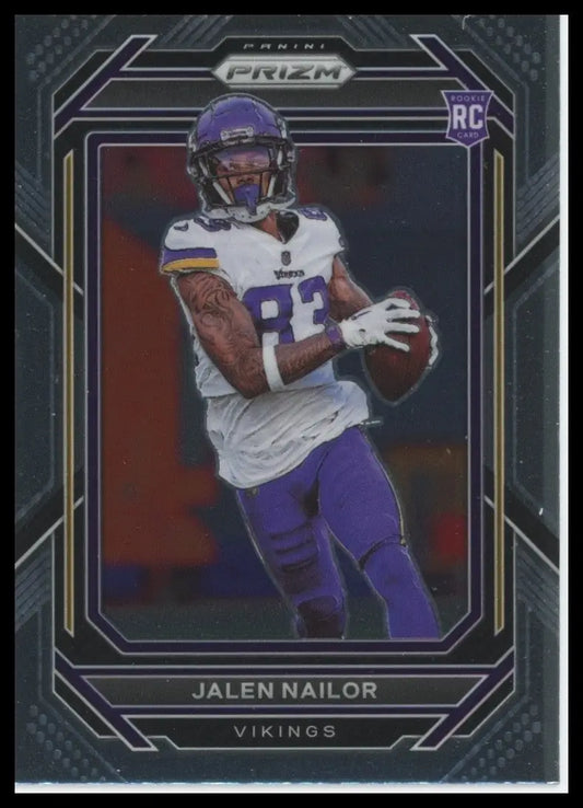 2022 Panini Prizm - Rookies Jalen Nailor #358 (RC) - Football Card Single