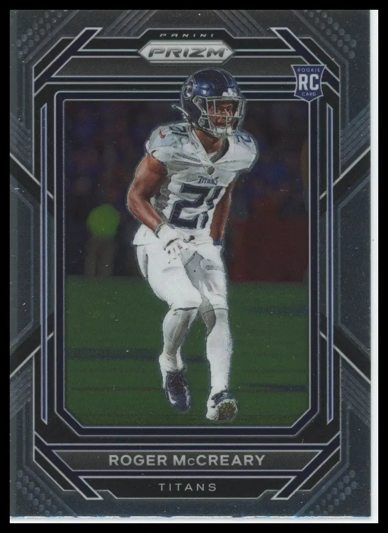 2022 Panini Prizm - Rookies Roger McCreary #382 (RC) - Football Card Single