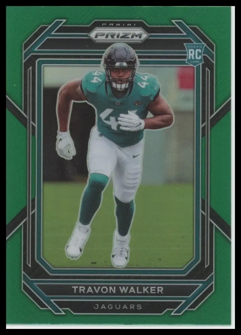 2022 Panini Prizm - Rookies Travon Walker #339 Green Prizm (RC) - Football Card Single