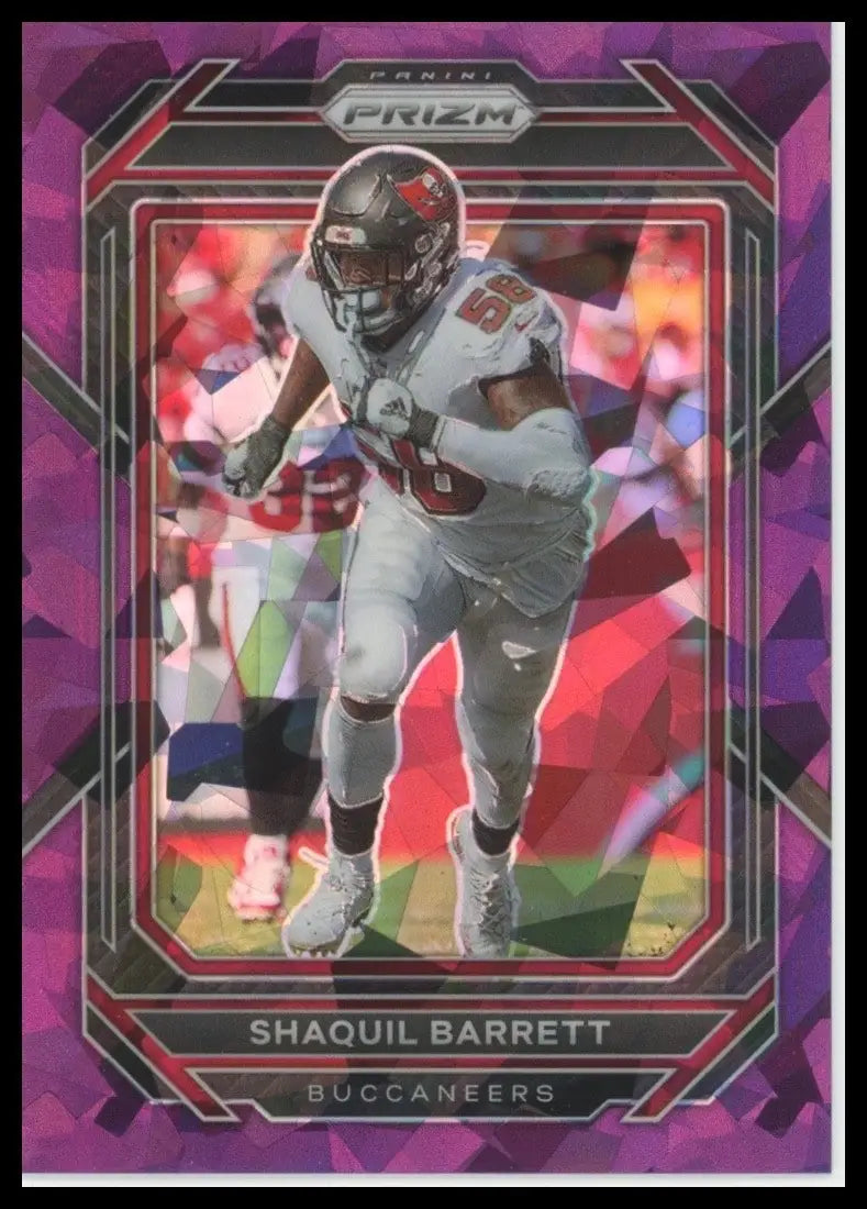 2022 Panini Prizm - Shaquil Barrett #278 Purple Ice Prizm /225 - Football Card Single