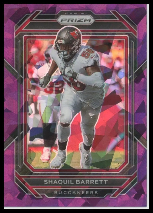 2022 Panini Prizm - Shaquil Barrett #278 Purple Ice Prizm /225 - Football Card Single