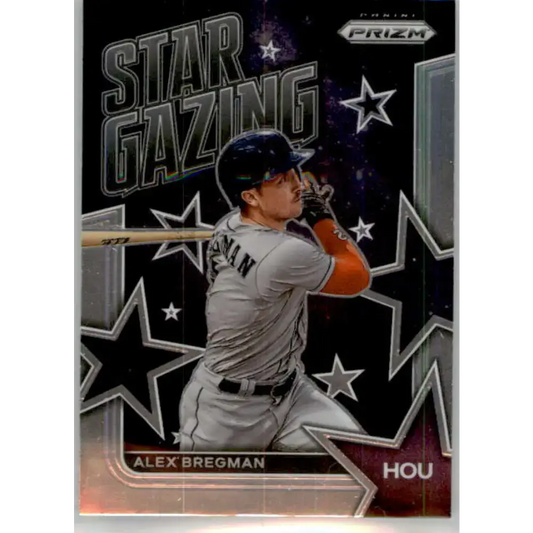 2022 Panini Prizm Star Gazing #9 Alex Bregman NM-MT Houston Astros Baseball Card - Baseball Card Single