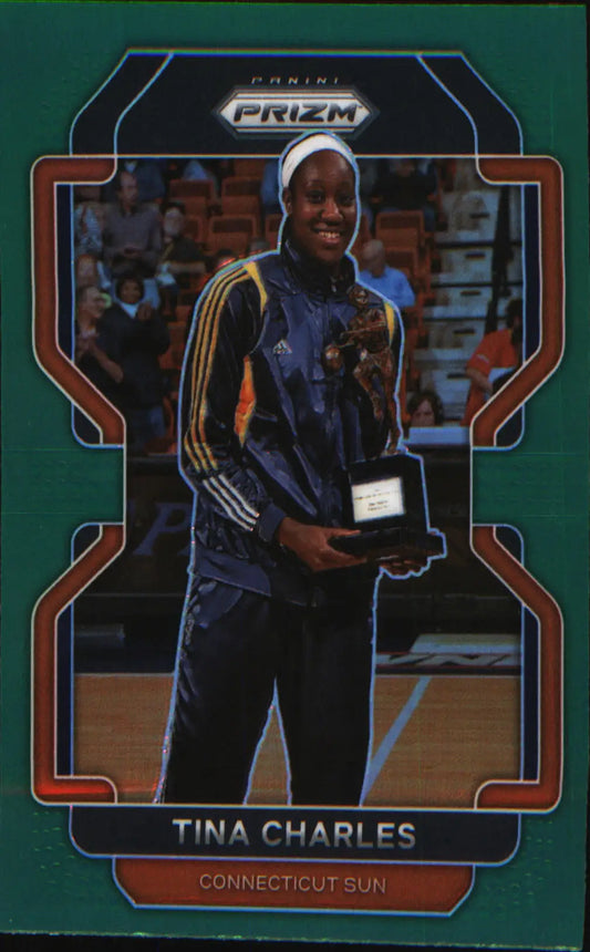 2022 Panini Prizm WNBA Green #200 Tina Charles