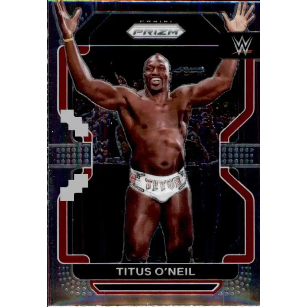 2022 Panini Prizm WWE # 183 Titus O’Neil WWE