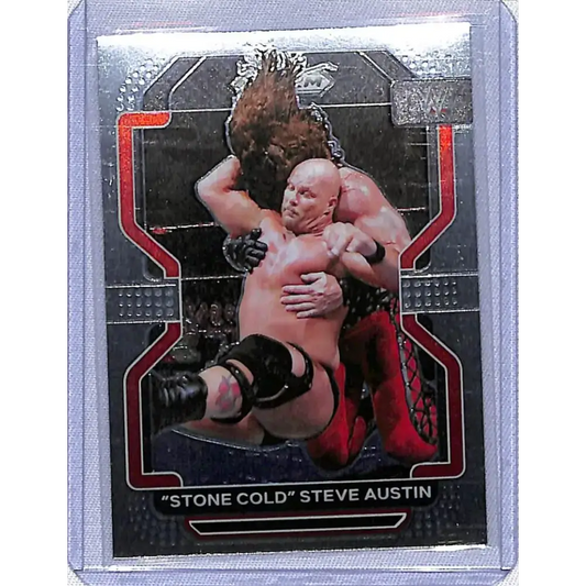2022 Panini Prizm WWE #192 ’Stone Cold’ Steve Austin NM-MT