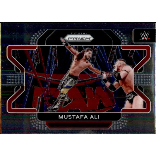2022 Panini Prizm WWE # 8 Mustafa Ali SmackDown