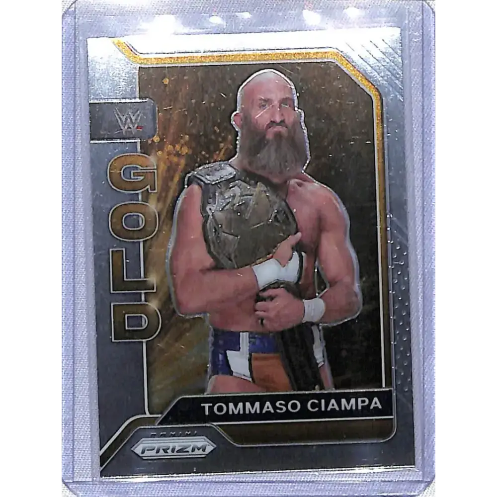 2022 Panini Prizm WWE Gold #4 Tommaso Ciampa NM-MT - Non-Sports Card Single