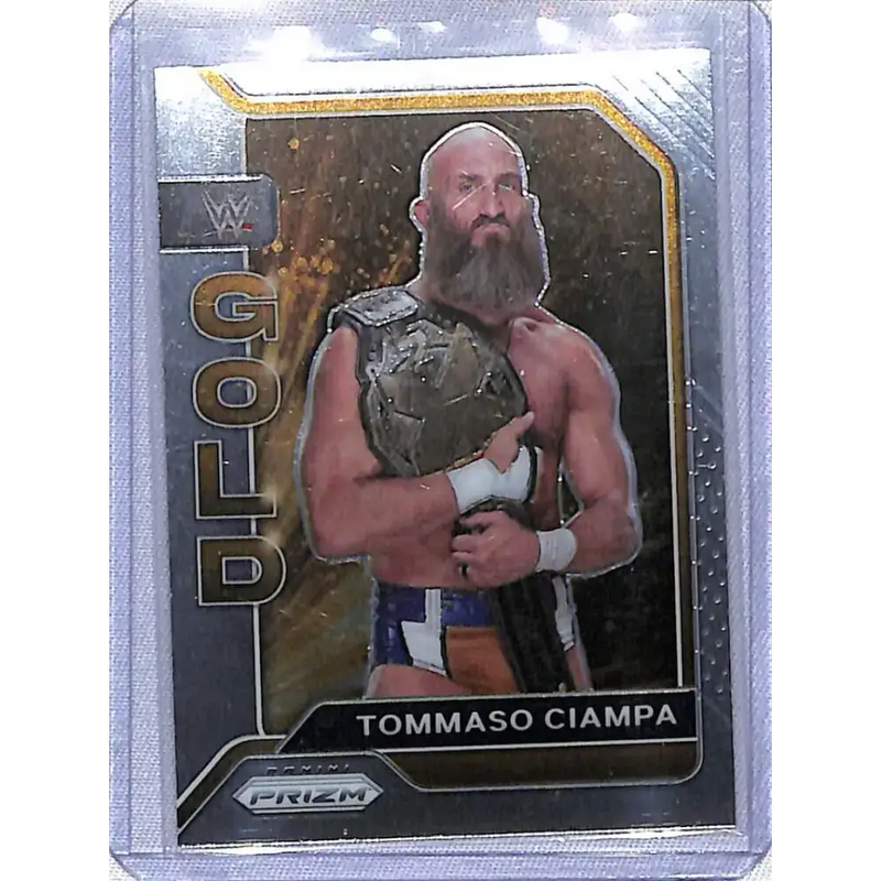 2022 Panini Prizm WWE Gold #4 Tommaso Ciampa NM-MT - Non-Sports Card Single