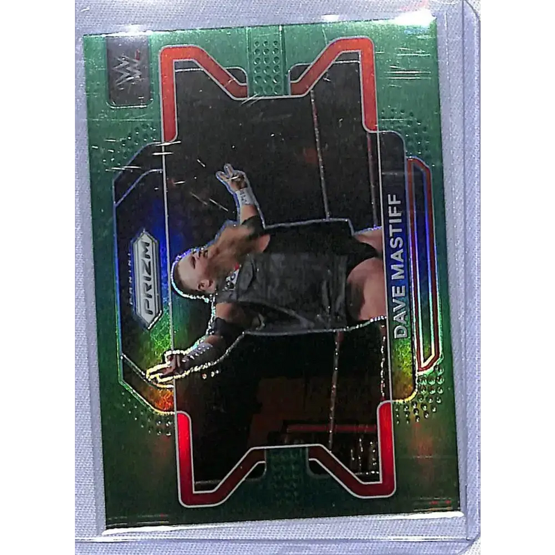 2022 Panini Prizm WWE Green #21 Dave Mastiff NM-MT - Non-Sports Card Single