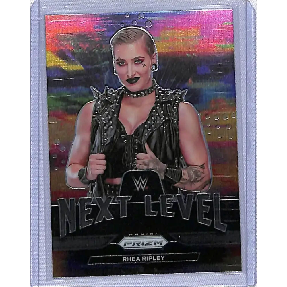 2022 Panini Prizm WWE Next Level #24 Rhea Ripley NM-MT - Non-Sports Card Single