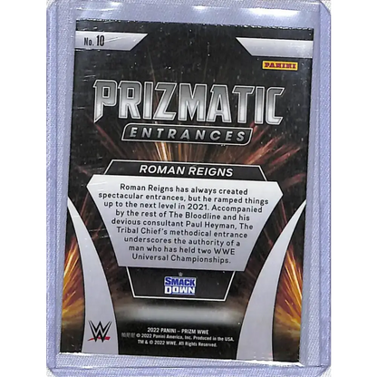 2022 Panini Prizm WWE Prizmatic #10 Roman Reigns NM-MT