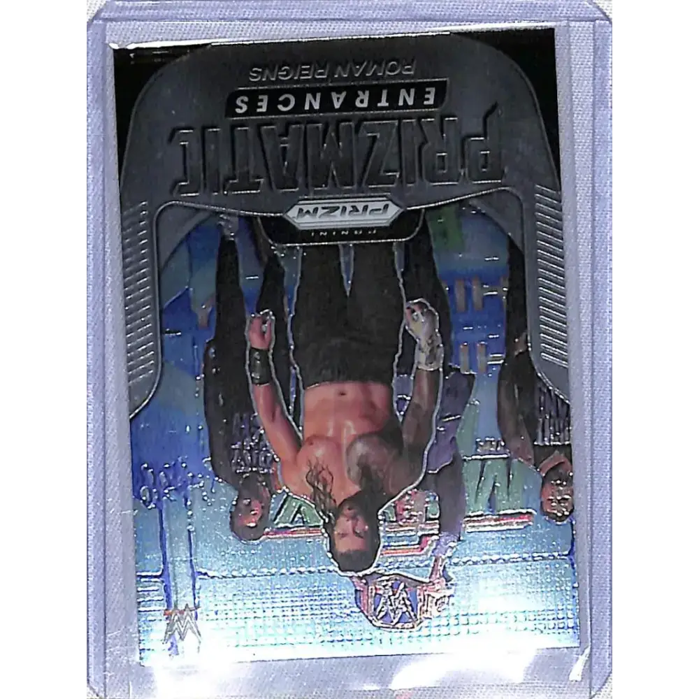 2022 Panini Prizm WWE Prizmatic #10 Roman Reigns NM-MT - Wrestling Card Single