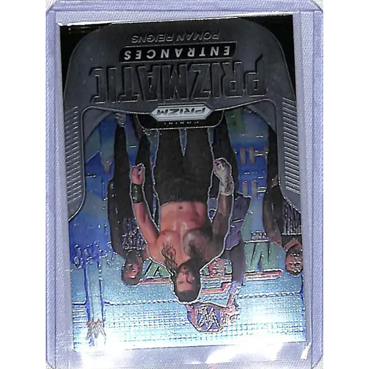 2022 Panini Prizm WWE Prizmatic #10 Roman Reigns NM-MT - Wrestling Card Single