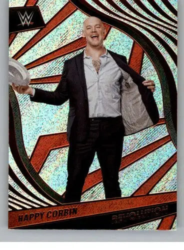 2022 Panini Revolution Happy Corbin wrestling card with original gloss NM-MT ID 44266