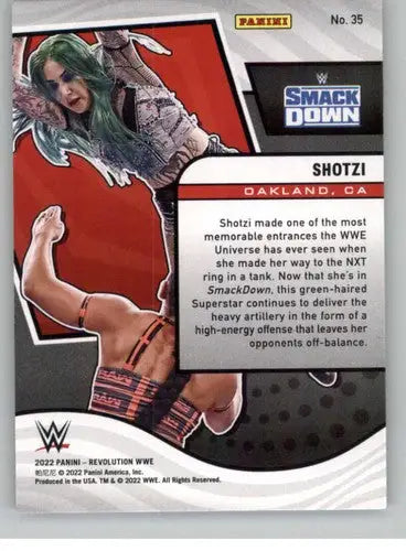 2022 Panini Revolution #35 Shotzi NM-MT ID:44267 - Non-Sports Card Single