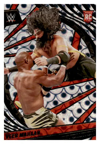 Wrestling trading card featuring Veer Mahaan from Panini Revolution Groove 2022