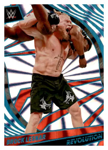 2022 Panini Revolution Sunburst #2 Brock Lesnar NM-MT 11/99 ID:44280 - UFC/MMA Card Single